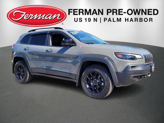 used 2022 Jeep Cherokee car, priced at $25,846