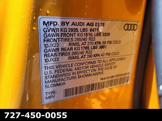 used 2023 Audi Q8 car, priced at $48,629
