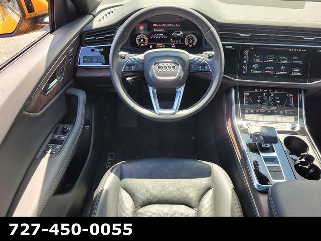 used 2023 Audi Q8 car, priced at $48,629