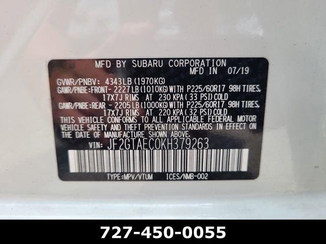 used 2019 Subaru Crosstrek car, priced at $21,999
