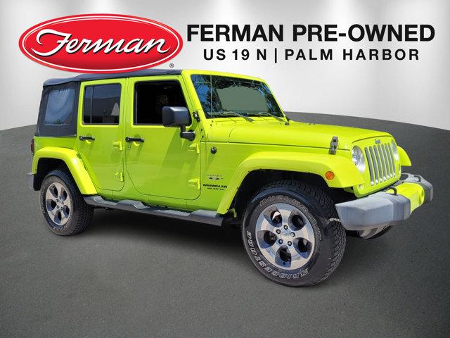 used 2017 Jeep Wrangler Unlimited car, priced at $25,819