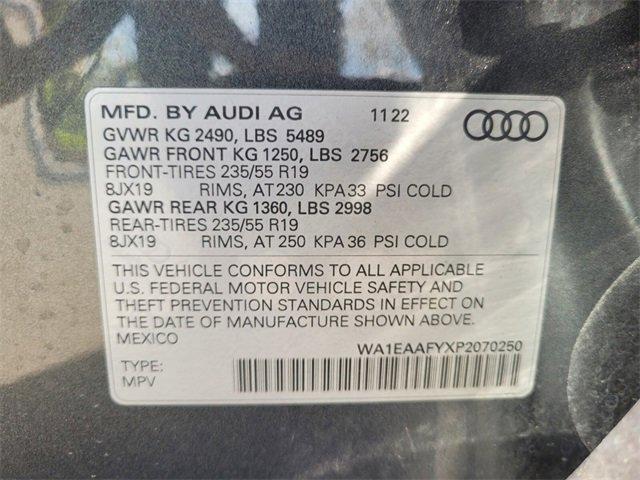 used 2023 Audi Q5 car, priced at $30,731