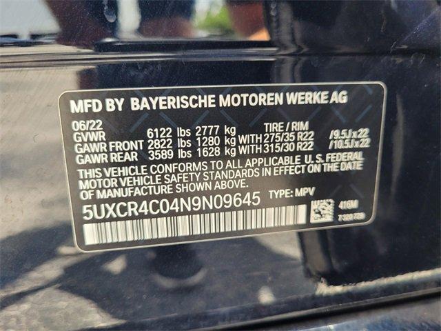 used 2022 BMW X5 car, priced at $45,231