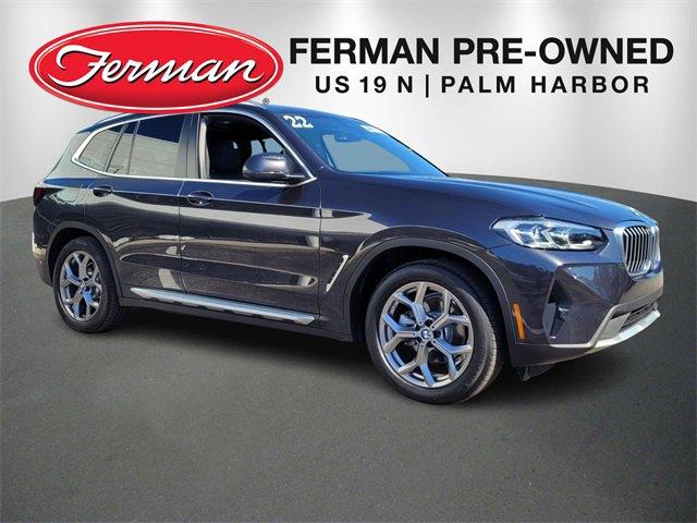 used 2022 BMW X3 car, priced at $37,900