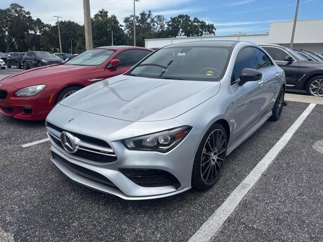 used 2021 Mercedes-Benz AMG CLA 35 car, priced at $33,158