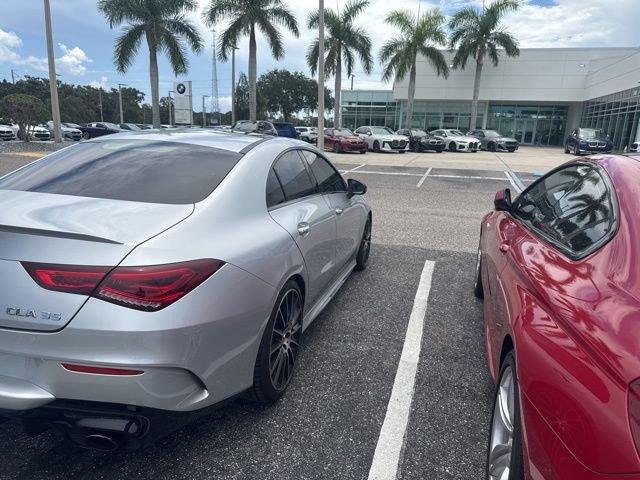used 2021 Mercedes-Benz AMG CLA 35 car, priced at $33,158