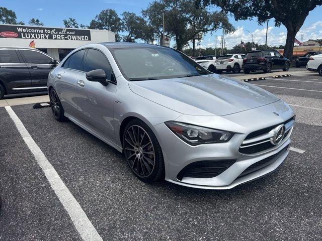 used 2021 Mercedes-Benz AMG CLA 35 car, priced at $33,158