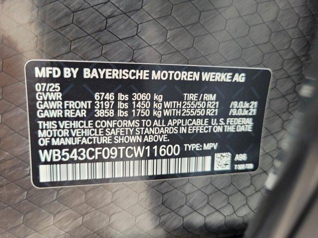 new 2026 BMW iX car, priced at $81,245