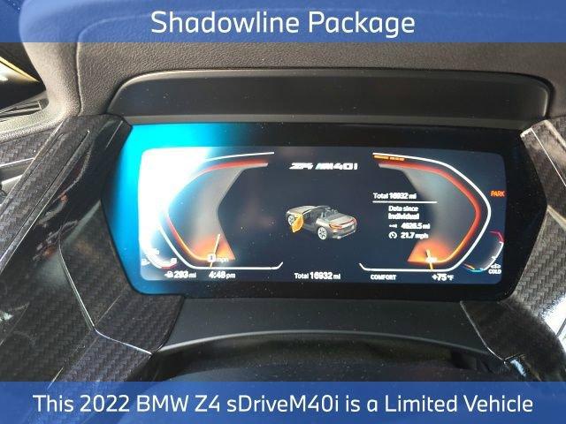 used 2022 BMW Z4 car, priced at $51,418