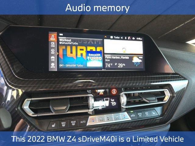 used 2022 BMW Z4 car, priced at $51,418