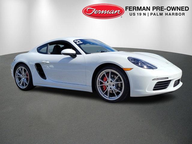 used 2022 Porsche 718 Cayman car, priced at $80,768