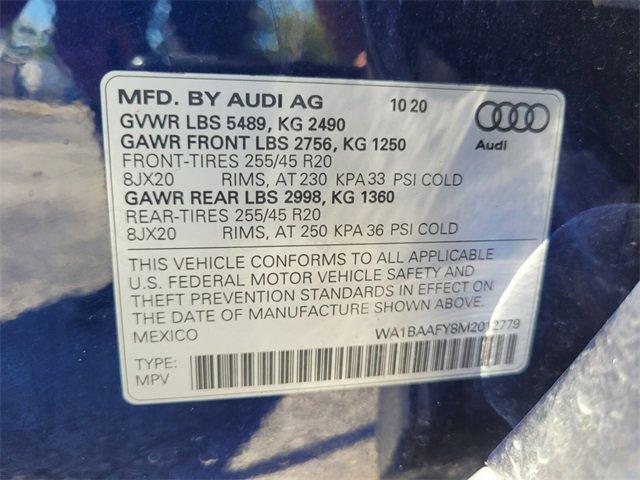 used 2021 Audi Q5 car, priced at $25,788