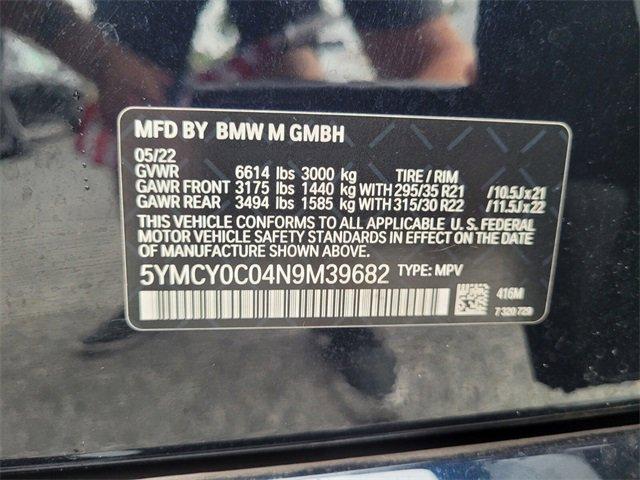 used 2022 BMW X6 M car, priced at $70,482