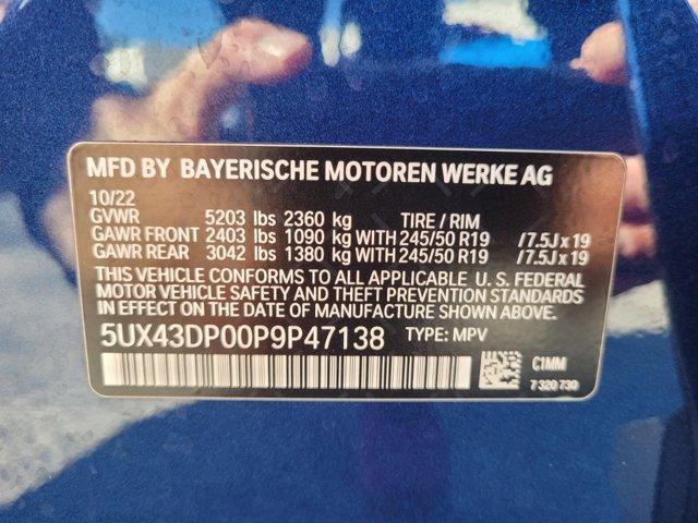 used 2023 BMW X3 car, priced at $33,797