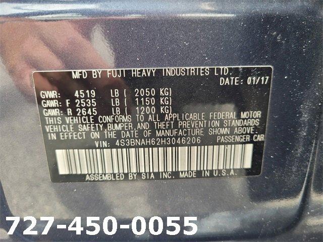 used 2017 Subaru Legacy car, priced at $12,688