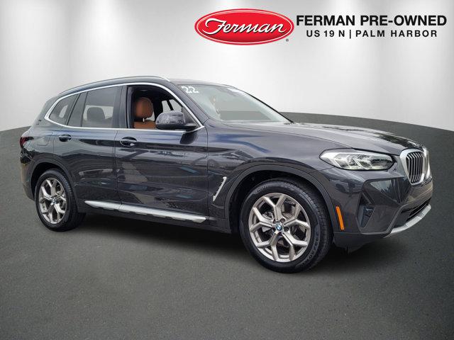 used 2022 BMW X3 car, priced at $34,495