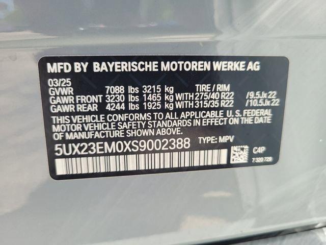 used 2025 BMW X7 car, priced at $89,435