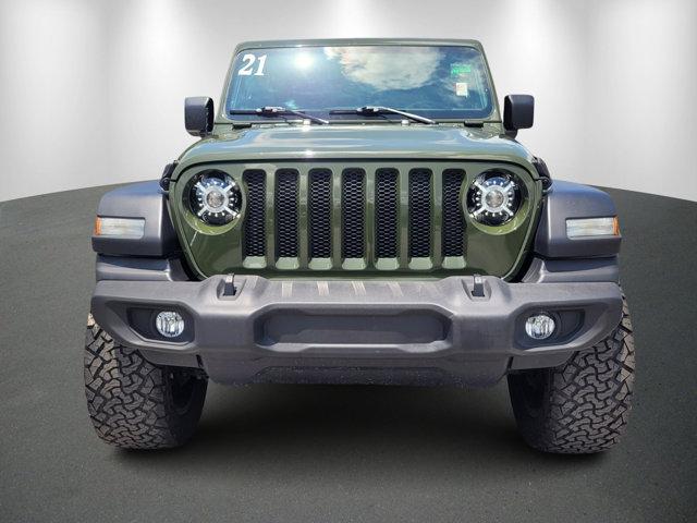 used 2021 Jeep Wrangler car, priced at $27,018