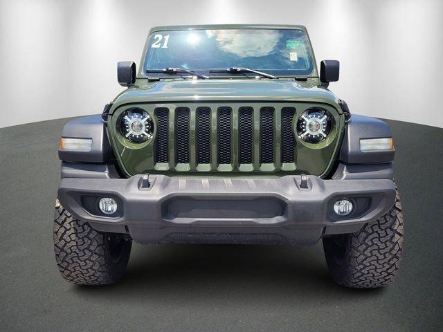 used 2021 Jeep Wrangler car, priced at $25,744