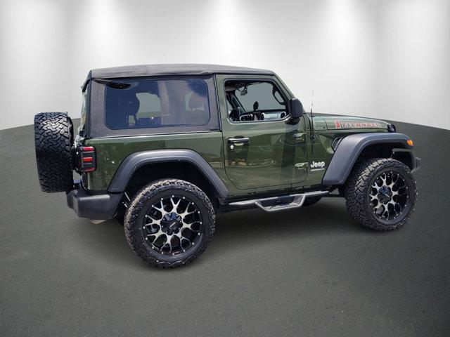 used 2021 Jeep Wrangler car, priced at $27,018