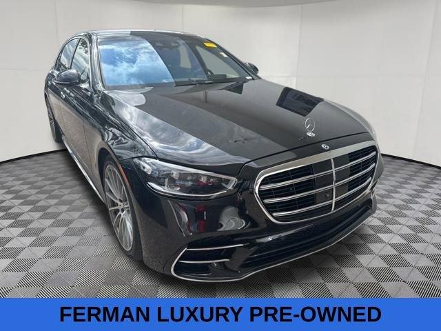 used 2021 Mercedes-Benz S-Class car, priced at $63,991