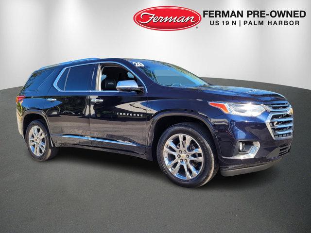 used 2020 Chevrolet Traverse car, priced at $24,594