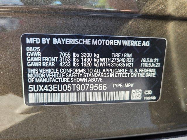 new 2026 BMW X5 car, priced at $78,825