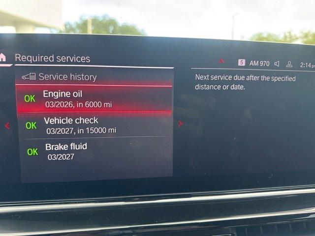 used 2023 BMW M8 car, priced at $99,987
