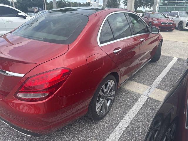 used 2017 Mercedes-Benz C-Class car, priced at $18,985
