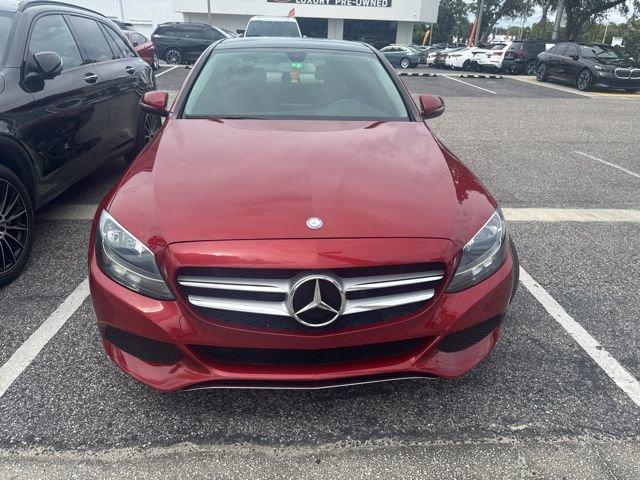used 2017 Mercedes-Benz C-Class car, priced at $18,985