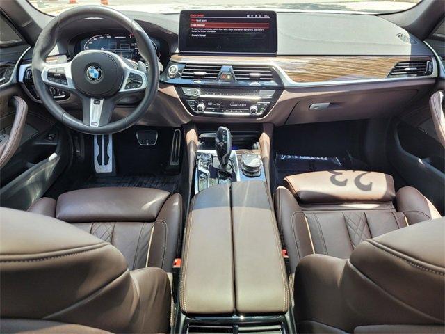 used 2023 BMW M550 car, priced at $70,189