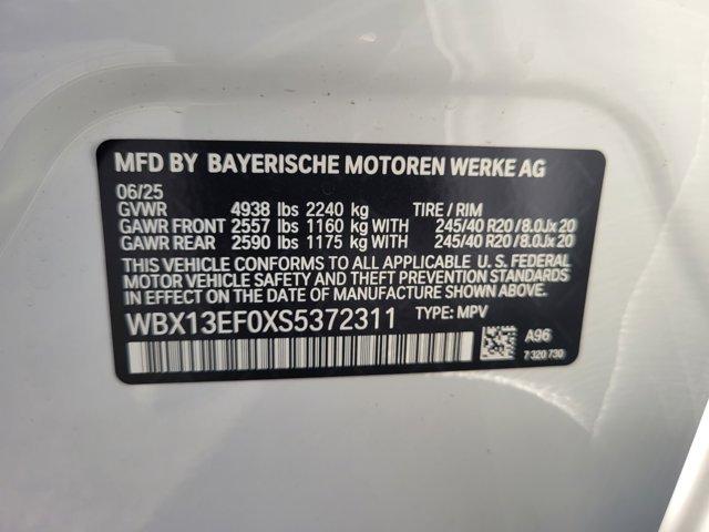 new 2025 BMW X1 car, priced at $58,480