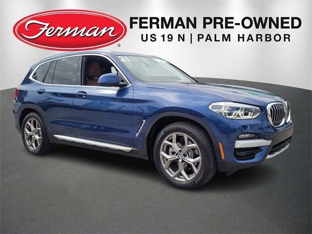 used 2021 BMW X3 car, priced at $38,140