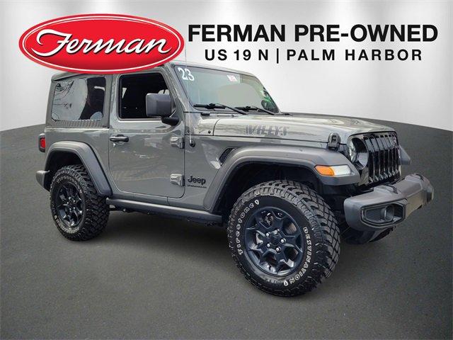 used 2023 Jeep Wrangler car, priced at $31,158