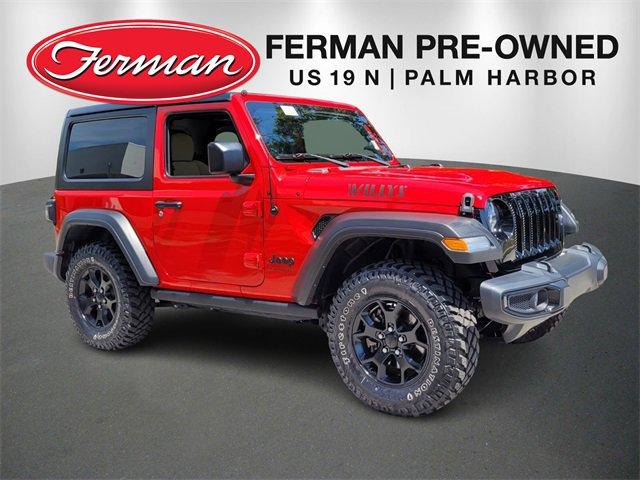 used 2023 Jeep Wrangler car, priced at $34,106