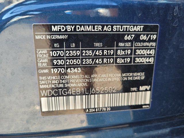 used 2020 Mercedes-Benz GLA 250 car, priced at $19,800