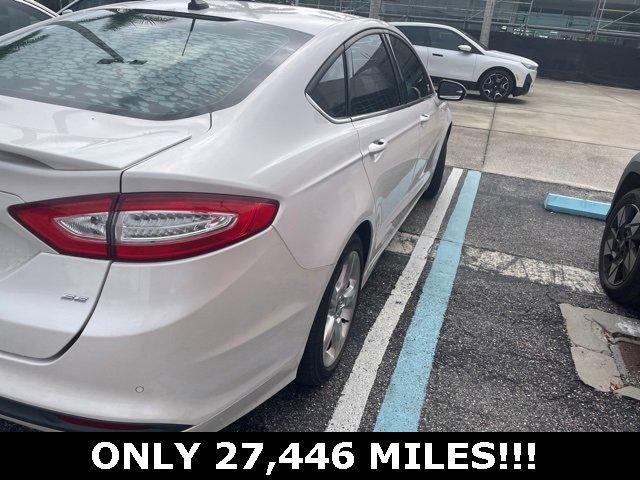 used 2016 Ford Fusion car, priced at $13,989