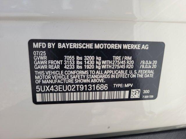 new 2026 BMW X5 car, priced at $81,475