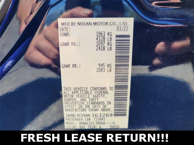 used 2022 Nissan Altima car, priced at $21,295