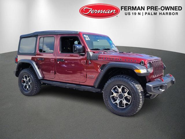 used 2021 Jeep Wrangler car, priced at $35,772