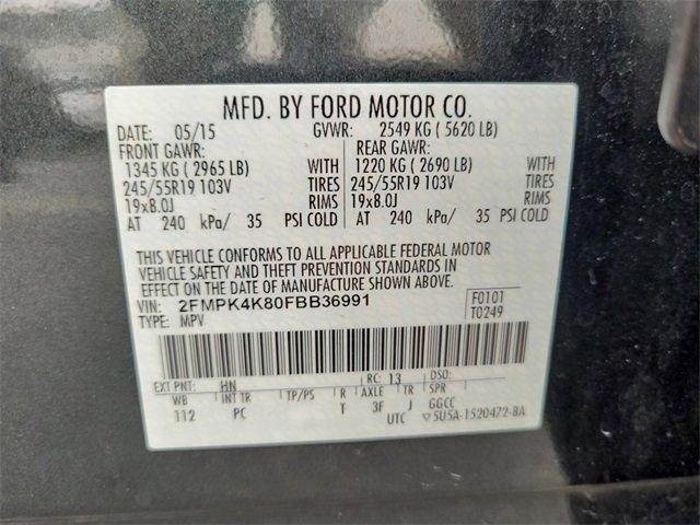 used 2015 Ford Edge car, priced at $14,459