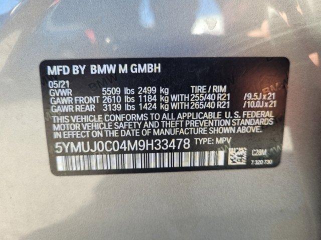 used 2021 BMW X4 M car, priced at $49,360