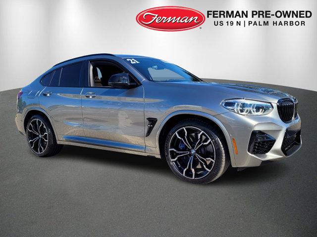 used 2021 BMW X4 M car, priced at $49,360