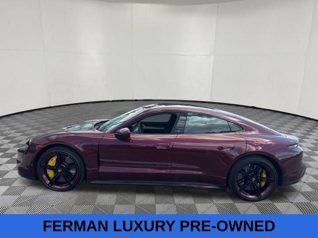 used 2022 Porsche Taycan car, priced at $78,146