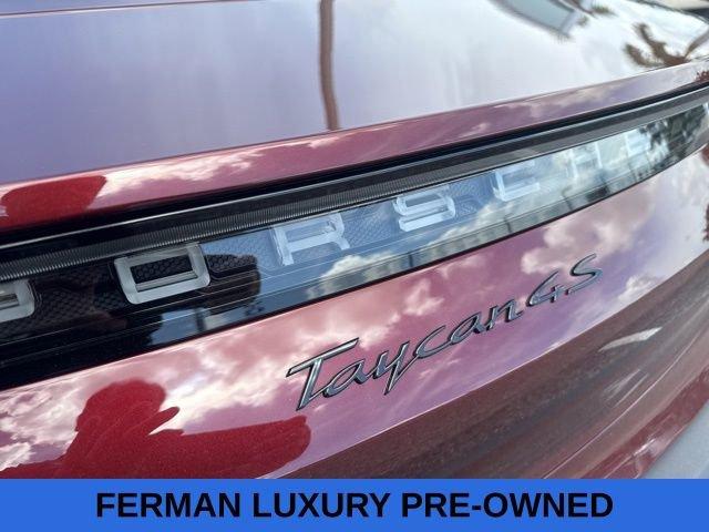 used 2022 Porsche Taycan car, priced at $78,146