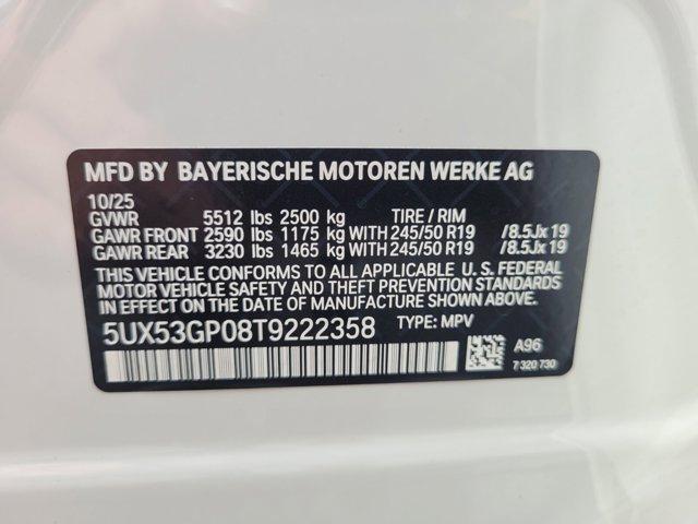 new 2026 BMW X3 car, priced at $56,175