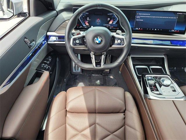 used 2023 BMW 740 car, priced at $79,222