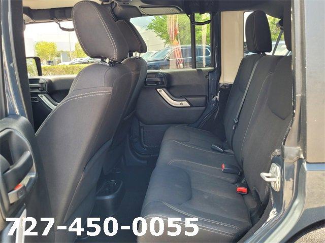 used 2017 Jeep Wrangler Unlimited car, priced at $23,700