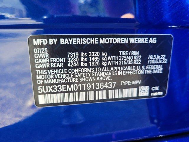 new 2026 BMW X7 car, priced at $122,635