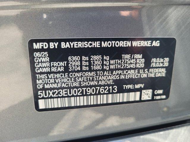 new 2026 BMW X5 car, priced at $76,825